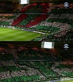 Celtic’s amazing fan-made mosaics vs Barcelona