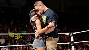 John Cena tweets about AJ kiss