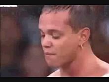 The moment when Rey Mysterio removed his mask