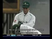Video: Mark Boucher sledging Tatenda Taibu