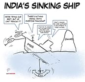 COMIC: India's sinking ship!