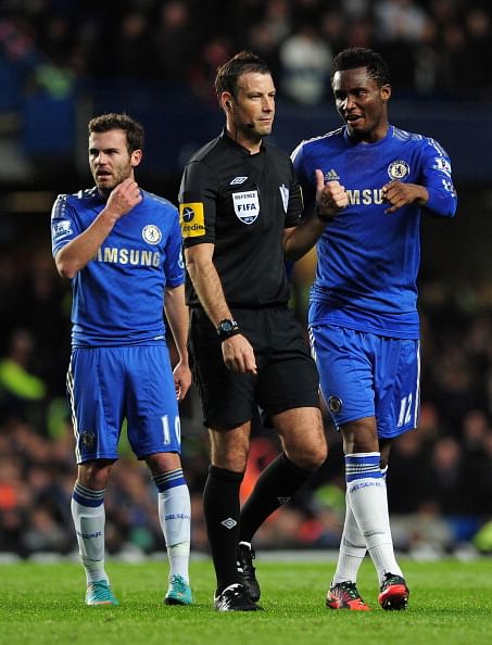 John Obi Mikel served with three match ban