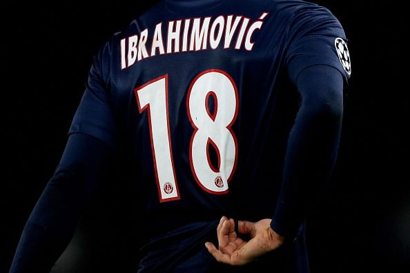 ibrahimovic jersey number