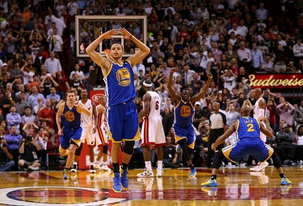 Stephen Curry #30 has led the Golden State Warriors ably. 
