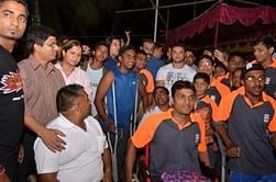 Paralympic Swimmers Stunning Superstar Sohail Khan &amp; Jt Commissioner of Police Mr. Himanshu Roy