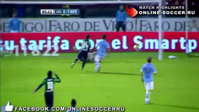 Video: Celta Vigo 0 - 1 Real Betis