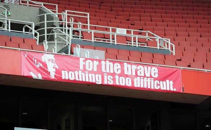 For the brave nothing is too difficult