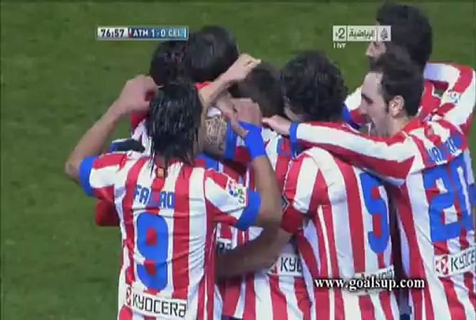 VIDEO: Atletico Madrid 1-0 Celta de Vigo