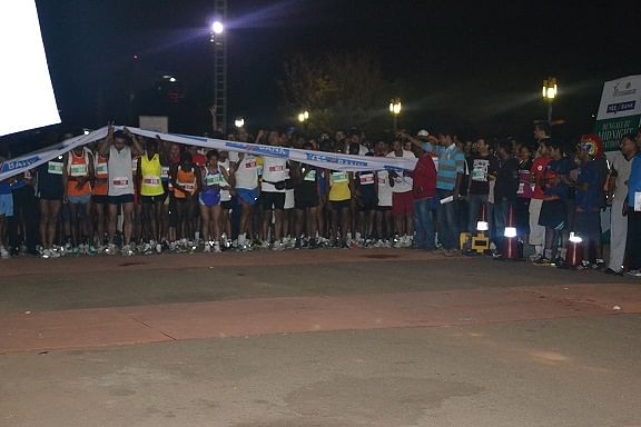 Over 10,000 run at the Bengaluru Midnight Marathon