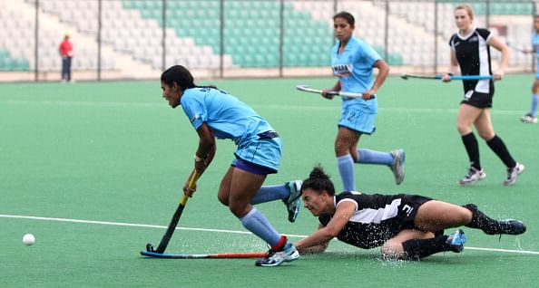 India v New Zealand - Lal Bahadur Shastri U-21 Four Nation Women Hockey Tournament