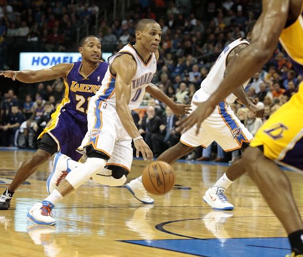 Los Angeles Lakers v Oklahoma City Thunder