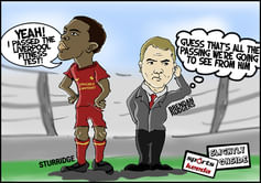 COMIC: Sturridge signs for Liverpool