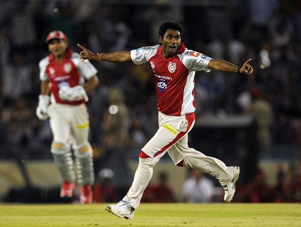 Kings XI Punjab bowler Parvinder Awana (