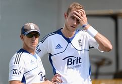 Broad ruled out of two T20s against India
