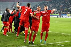 Dusseldorf stun Frankfurt 4-0 in German Bundesliga
