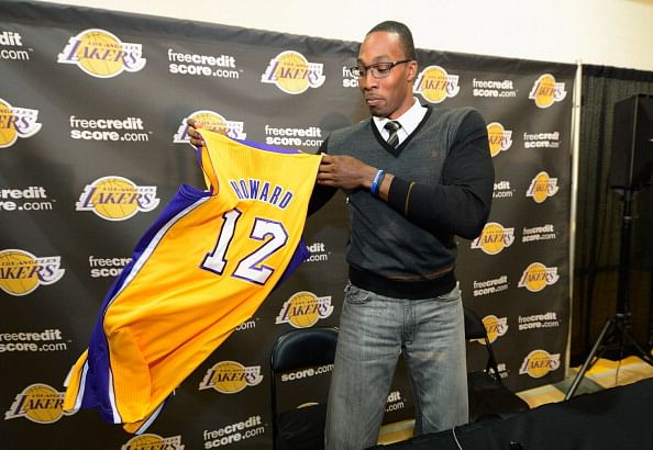 Los Angeles Lakers Introduce Dwight Howard