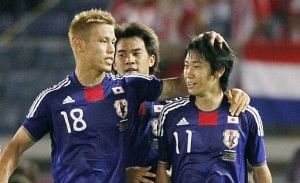 Honda, Okazaki and Kagawa