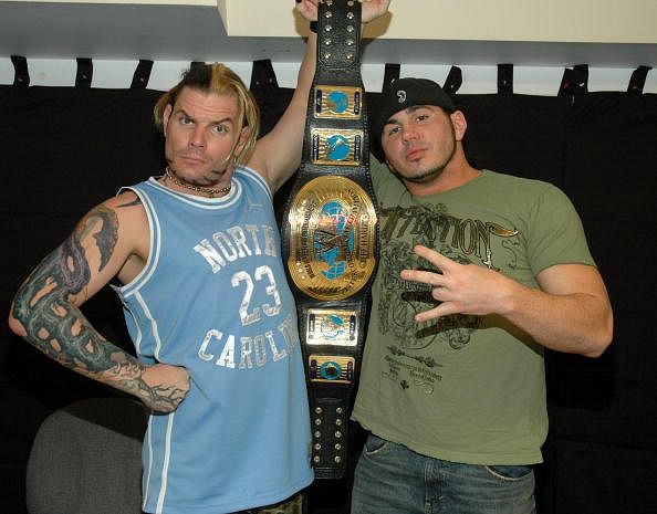 WWE Stars Jeff Hardy and Matt Hardy Sign Autographs at Bookends Bookstore in Ridgewood, New Jersey