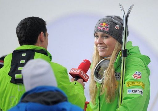 Lindsey Vonn swept all three races last year at Lake Louise
