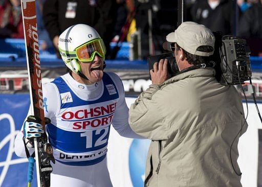 Marsaglia wins men's World Cup super-G