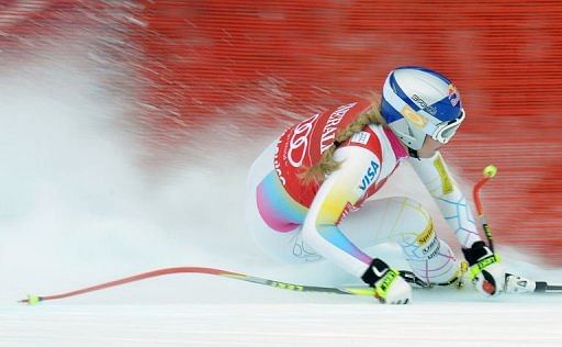 Lindsey Vonn of the US
