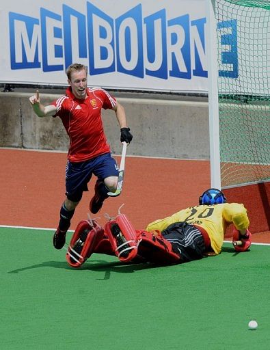 England created history by defeating Germany for the first time at the eight-nation tournament 4-1