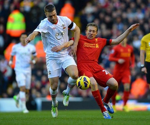 Lucas Leiva&#039;s return from injury has boosted Liverpool&#039;s thin squad