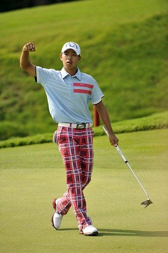 Guan Tianlang, 14, plans to use the Australian experience as preparation for his appearance at the US Masters in April