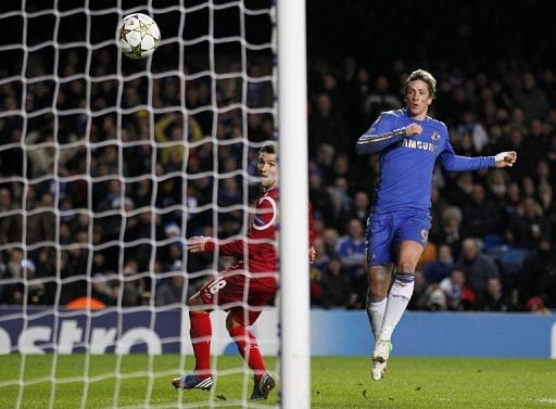 Fernando Torres scored twice in the demolition of FC Nordsjaelland