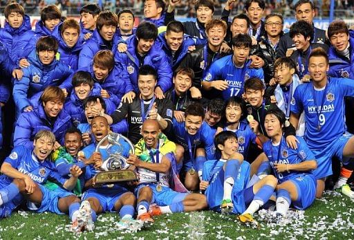 Ulsan Hyundai of South Korea are representing Asian football at the Club World Cup