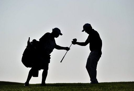 Tensions between two caddies at the Australian Open boiled over in front of other players and spectators