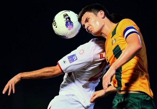 Curtis Good (R) was on loan at Bradford City from Newcastle United