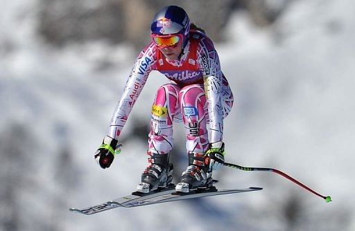 Vonn&#039;s win come just a week after she swept the board at Lake Louise, Canada winning two downhills and a super-G