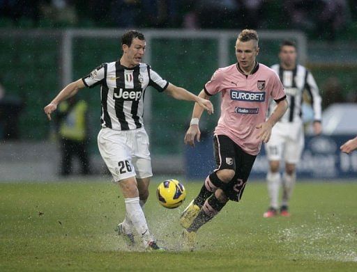 Juve survive Palermo battle as Milan rout Torino
