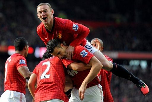 Wayne Rooney, Robin van Persie, Rio Ferdinand and Nani are expected to play in front of an 80,000 sell-out crowd