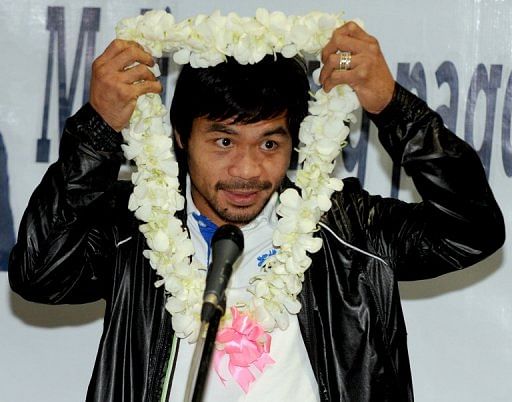 Retirement appeared far from the mind of Pacquiao, who turns 34 on Monday