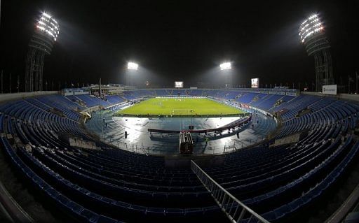 The Petrovsky stadium in St.Petersburg, Russia on November 26, 2012.