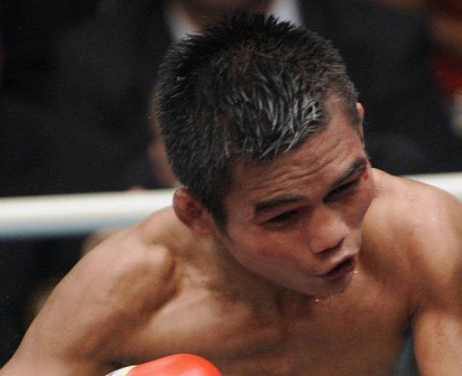 Thailand&#039;s Poonsawat Kratingdaenggym fights on October 2, 2010