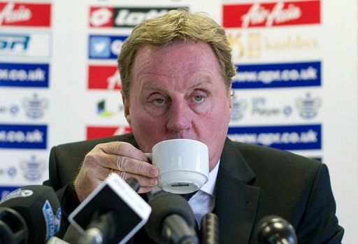 Queens Park Rangers football club manager Harry Redknapp in London on November 26, 2012.