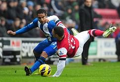 Wigan 0-1 Arsenal: Lucky Arsenal escape a tactically confused Wigan