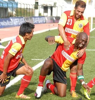 Two-match bans for East Bengal’s Uga Okpara and Prayag United’s Bello Rasaq