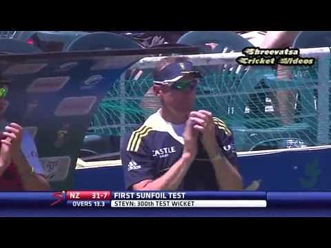 Video: Dale Steyn's 300th Test Wicket