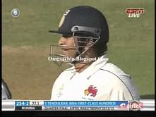 Video: Fan falls at Sachin's feet after Ranji Trophy century