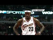 Video: LeBron James career points milestone