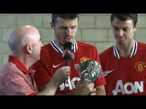 Video: Manchester United football skills showdown