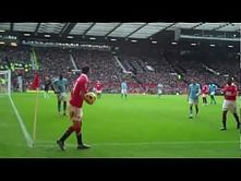 Video: Giggs' cheeky throw-in