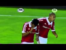 Video: Amazing Ariel Rojas double kick bicycle goal