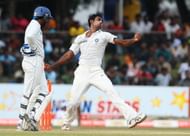 Indian cricketer Abhimanyu Mithun (R) de