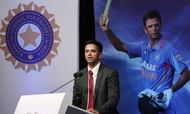 Rahul Dravid Felicitated By BCCI