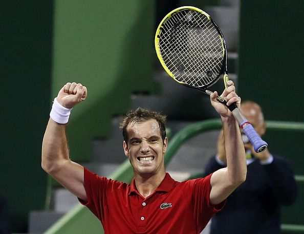 Gasquet rallies past Davydenko to clinch Doha title
